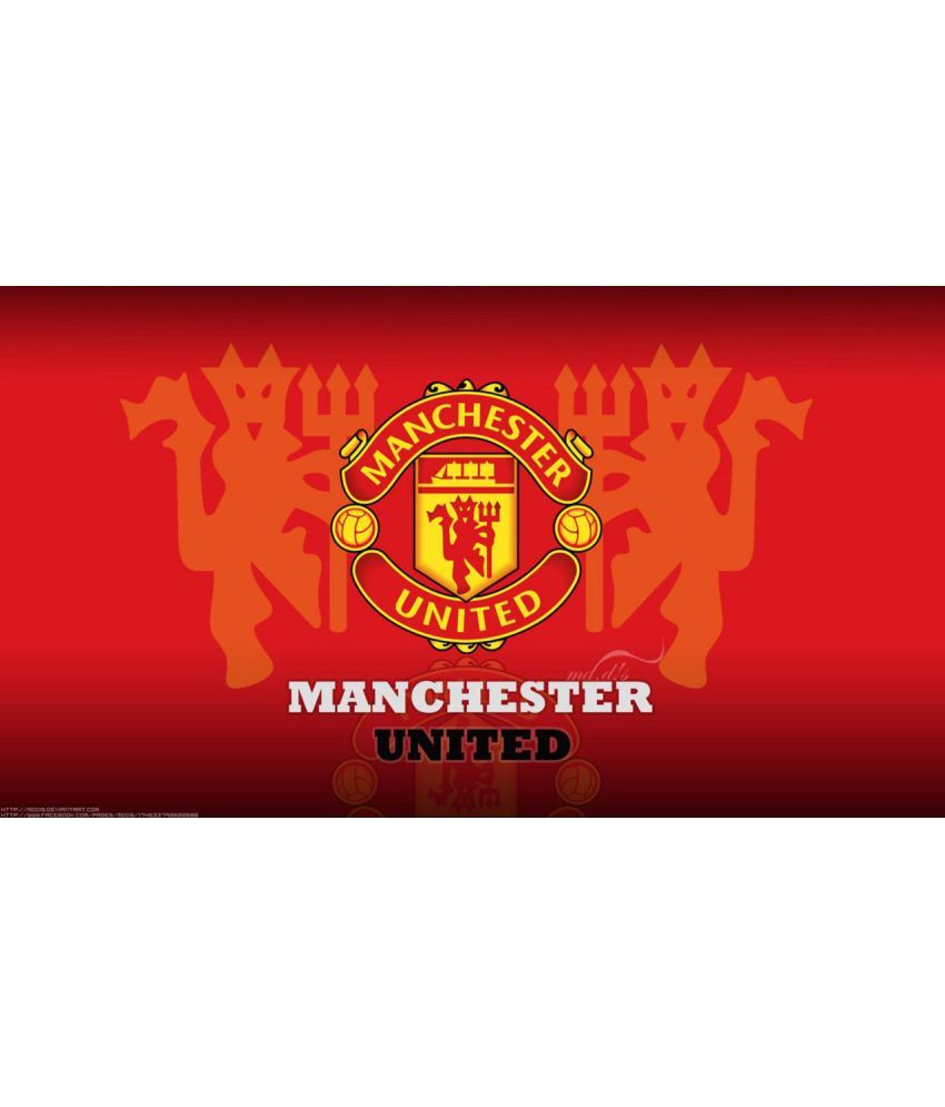 Mahalaxmi Art Craft Manchester United Sports Paper Wall Poster Mahalaxmi Art Craft Manchester United Sports Paper Wall Poster Without Frame