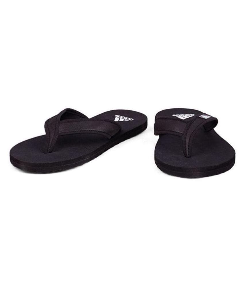 adidas rio black slippers