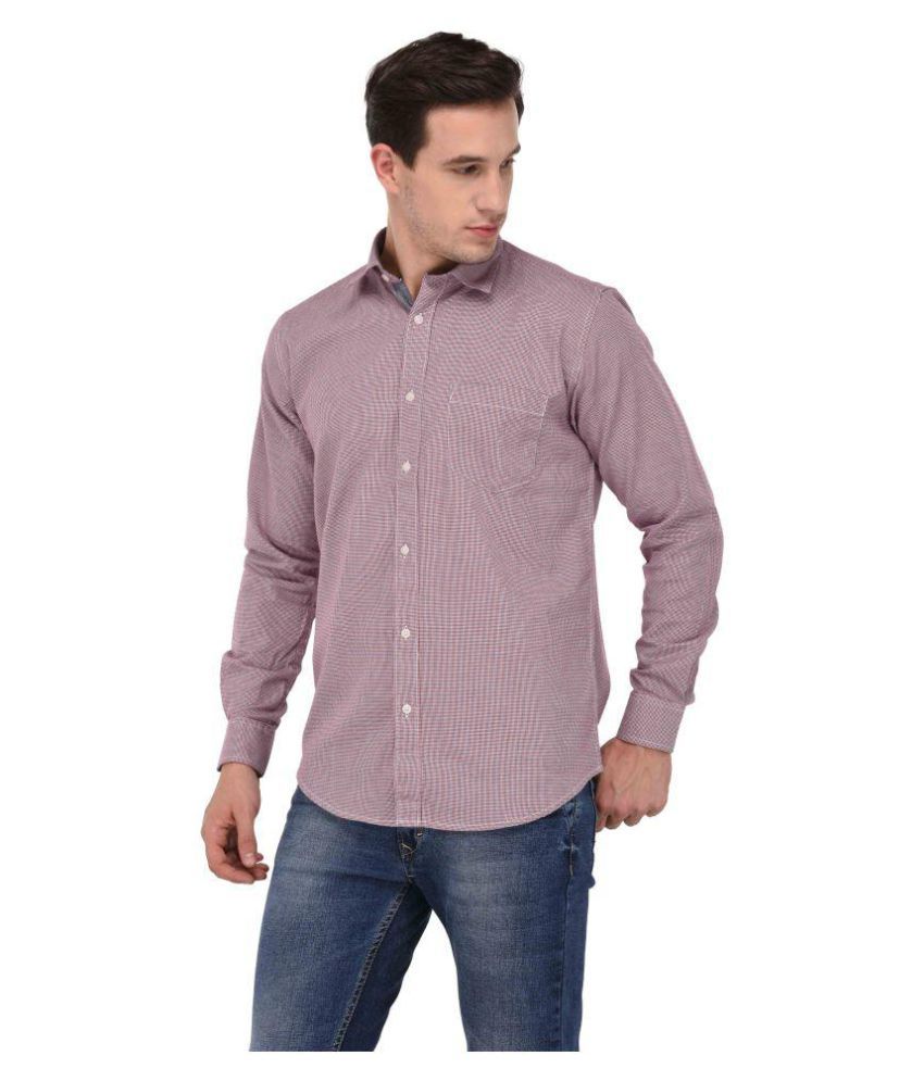 IGOR Red Casual Slim Fit Shirt - Buy IGOR Red Casual Slim Fit Shirt ...