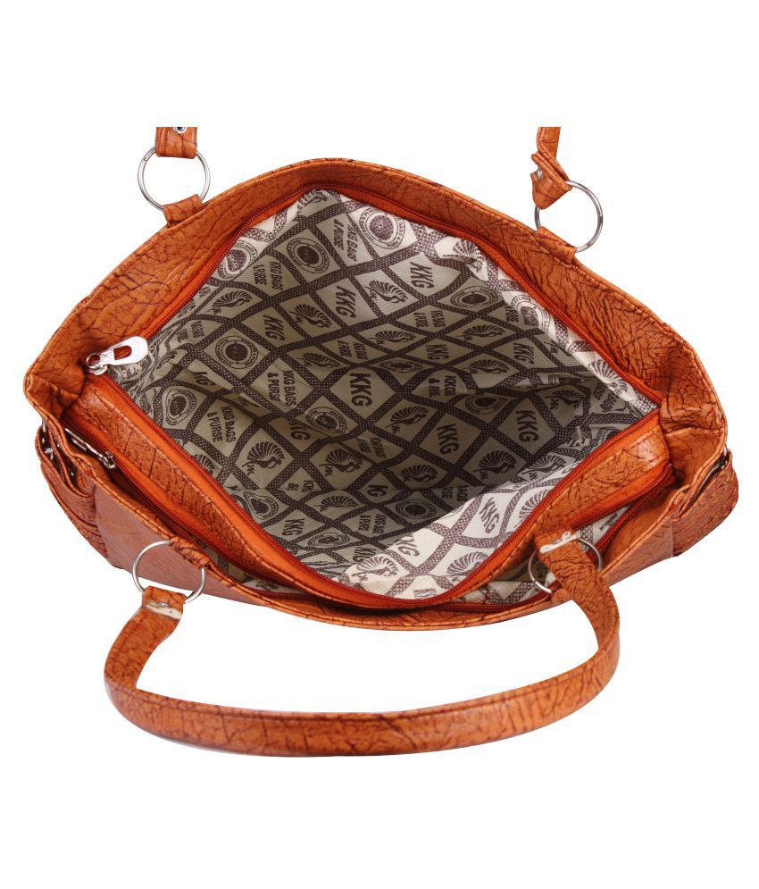 Tycos Brown Cotton Shoulder Bag - Buy Tycos Brown Cotton Shoulder Bag ...