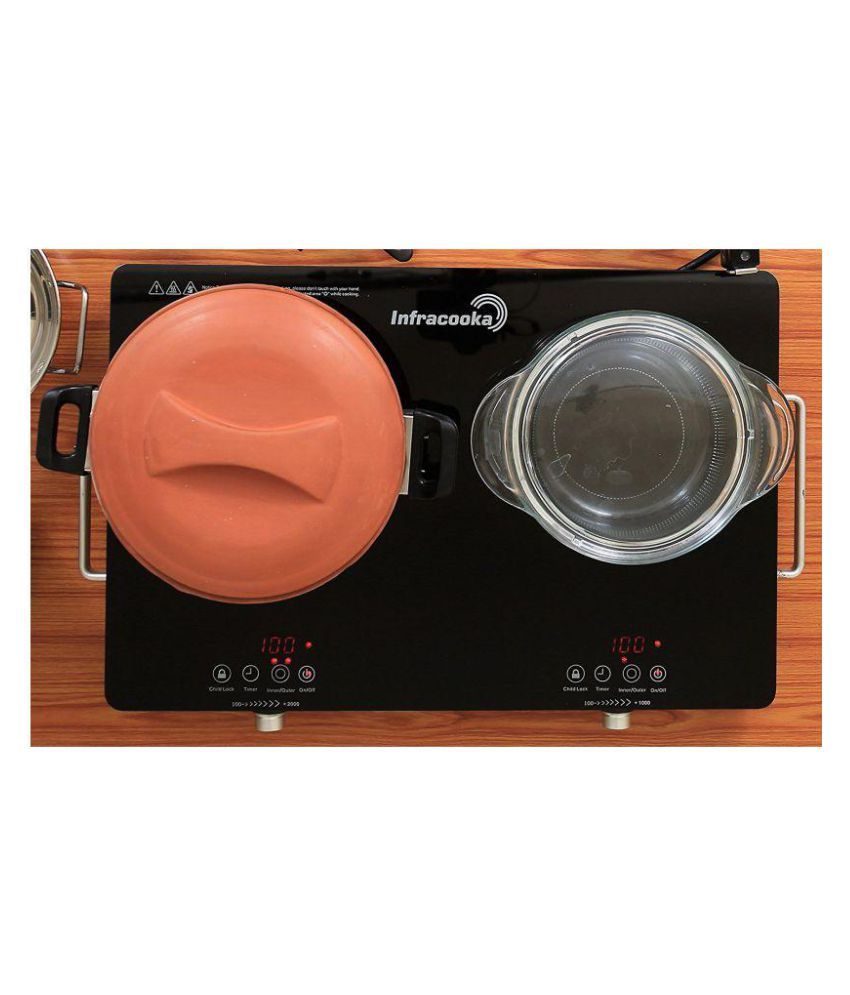 smithcucina infracooka double burner