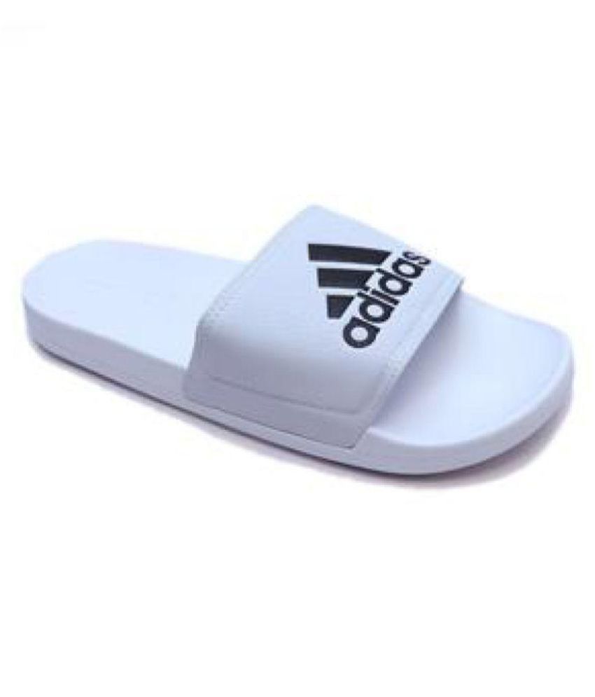 SLIPPERS White Slide Flip flop Price 