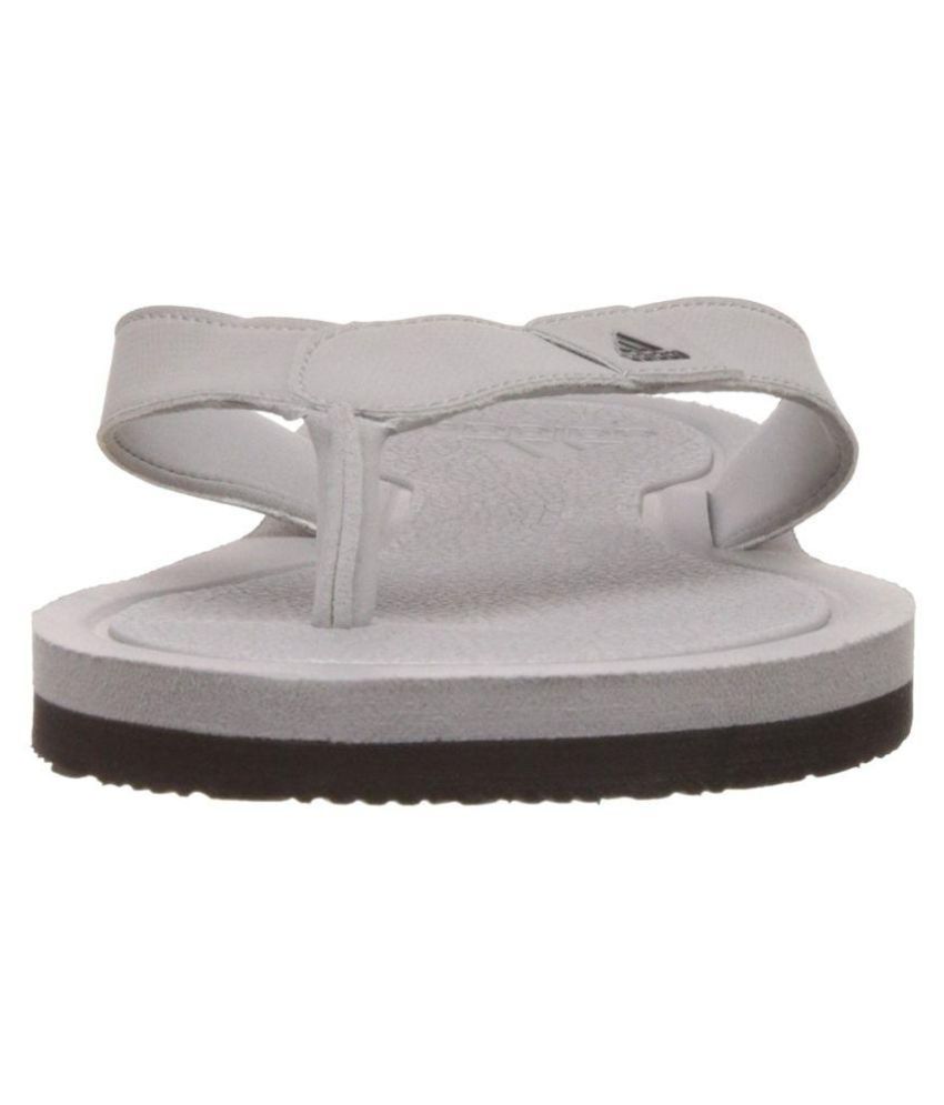 Adidas Men's Stabile Presil White Thong Flip Flop Price in India- Buy Adidas Men's Stabile 