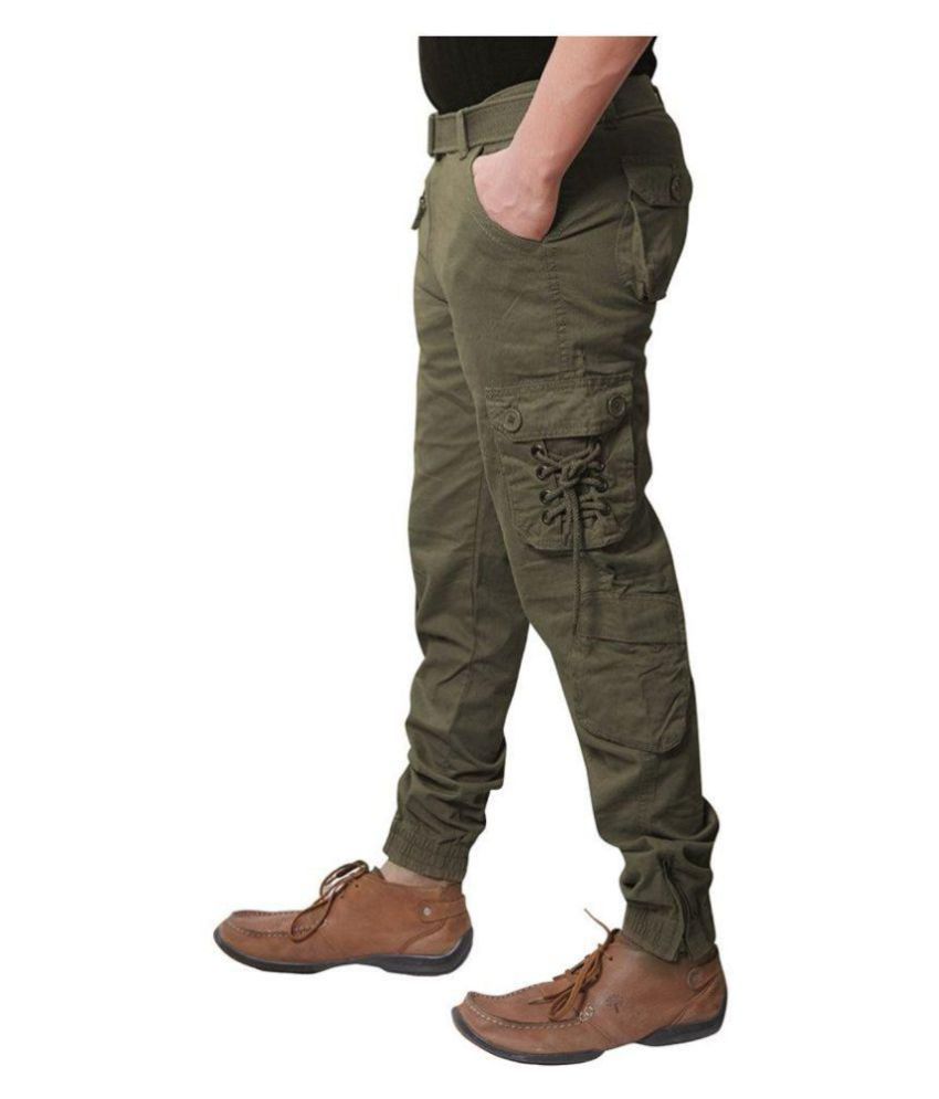 zipper cargo pants