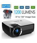 Vivibright LED 1080p Projector for Home cinema Mini Portable Projector full HD 3D HDMI VGA USB TV SD LED Projector 800x600 Pixels (SVGA)
