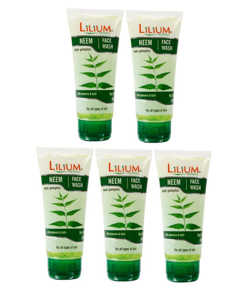 lilium herbal face wash