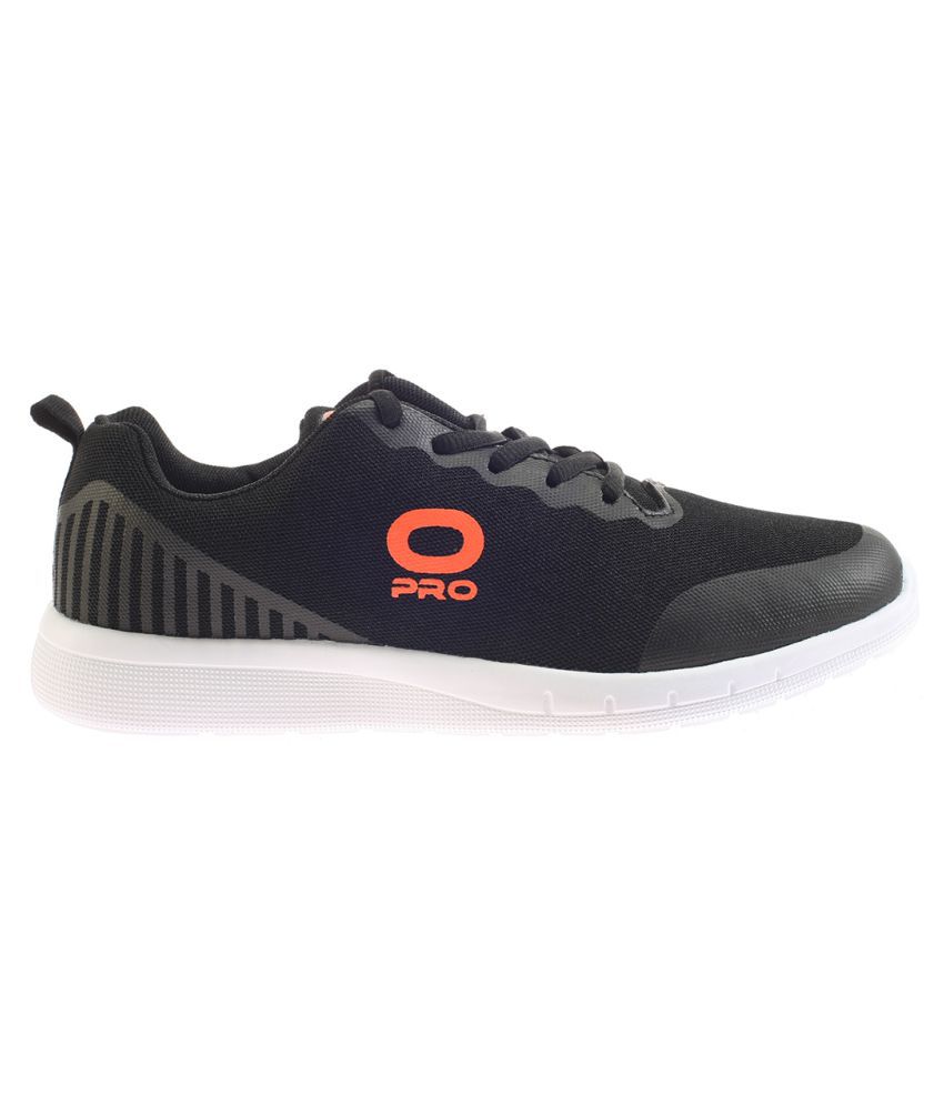 Pro Sneakers Black Casual Shoes 
