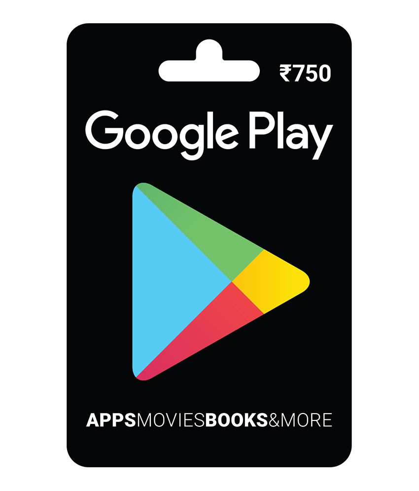 Google Play Gift Card Rs. 750