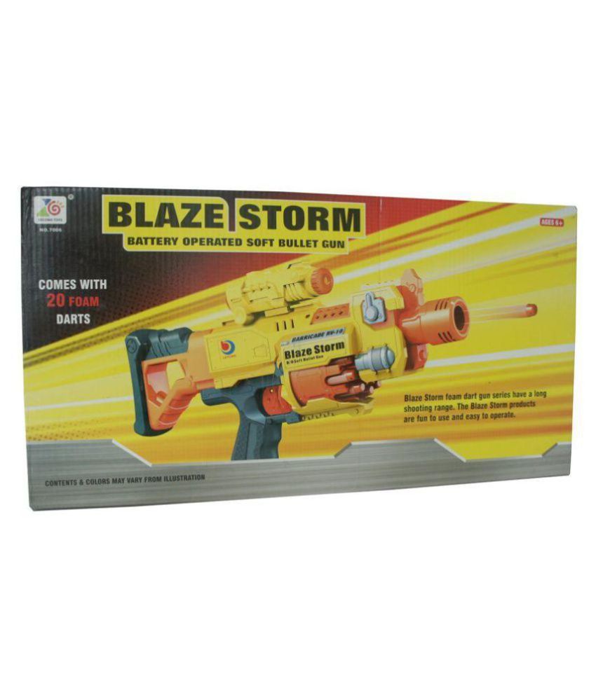 Сколько стоит blaze storm manual soft bullet gun