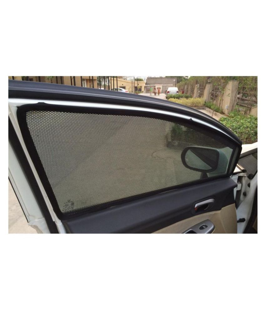 GurujiMart Sunshades without Zipper for Side Windows Set of 4