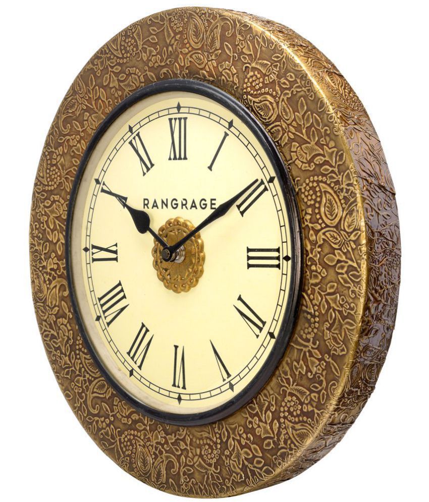 RANGRAGE Circular Analog Wall Clock 45.72 Pack of 16 Buy RANGRAGE Circular Analog Wall Clock