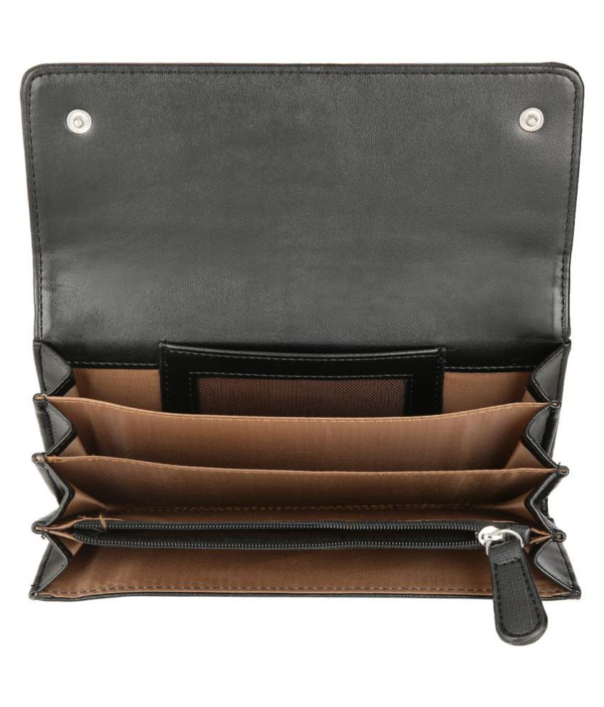 Lavie Black P.U. Shoulder Bag - Buy Lavie Black P.U. Shoulder Bag Online at Best Prices in India 