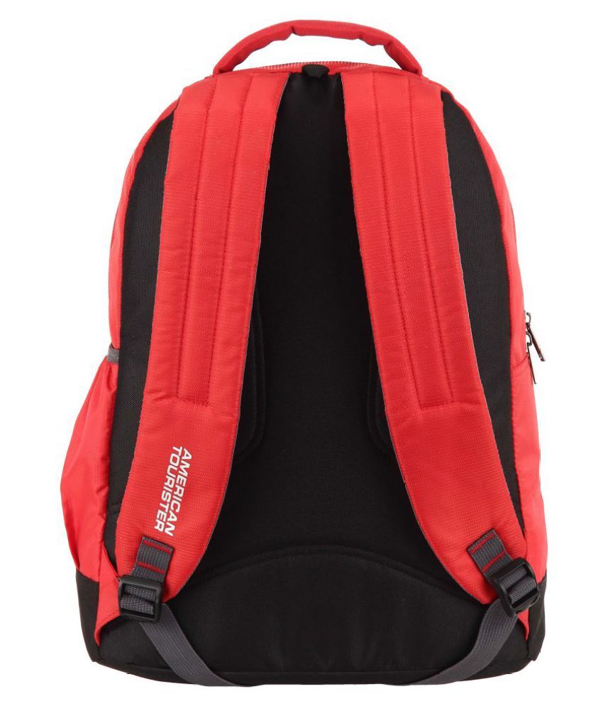 American Tourister RED PING Backpack - Buy American Tourister RED PING ...