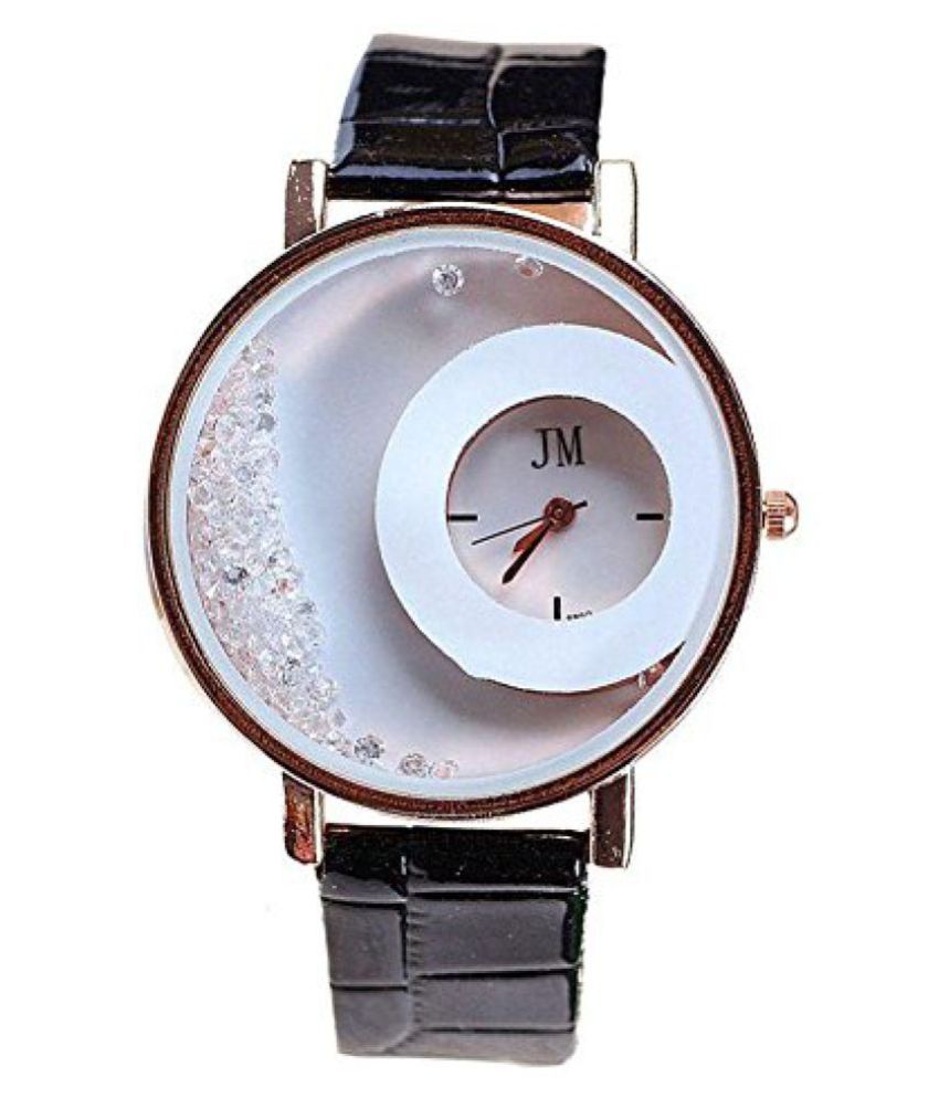 jm black smart watch