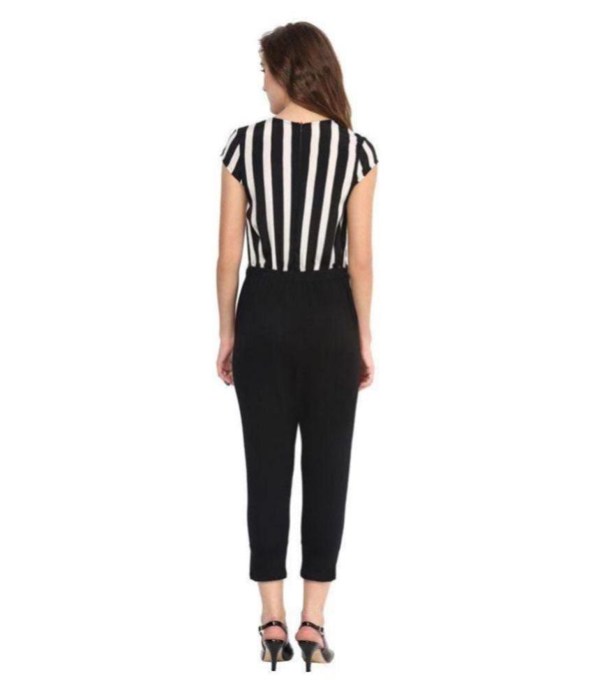 zebra print jumpsuit