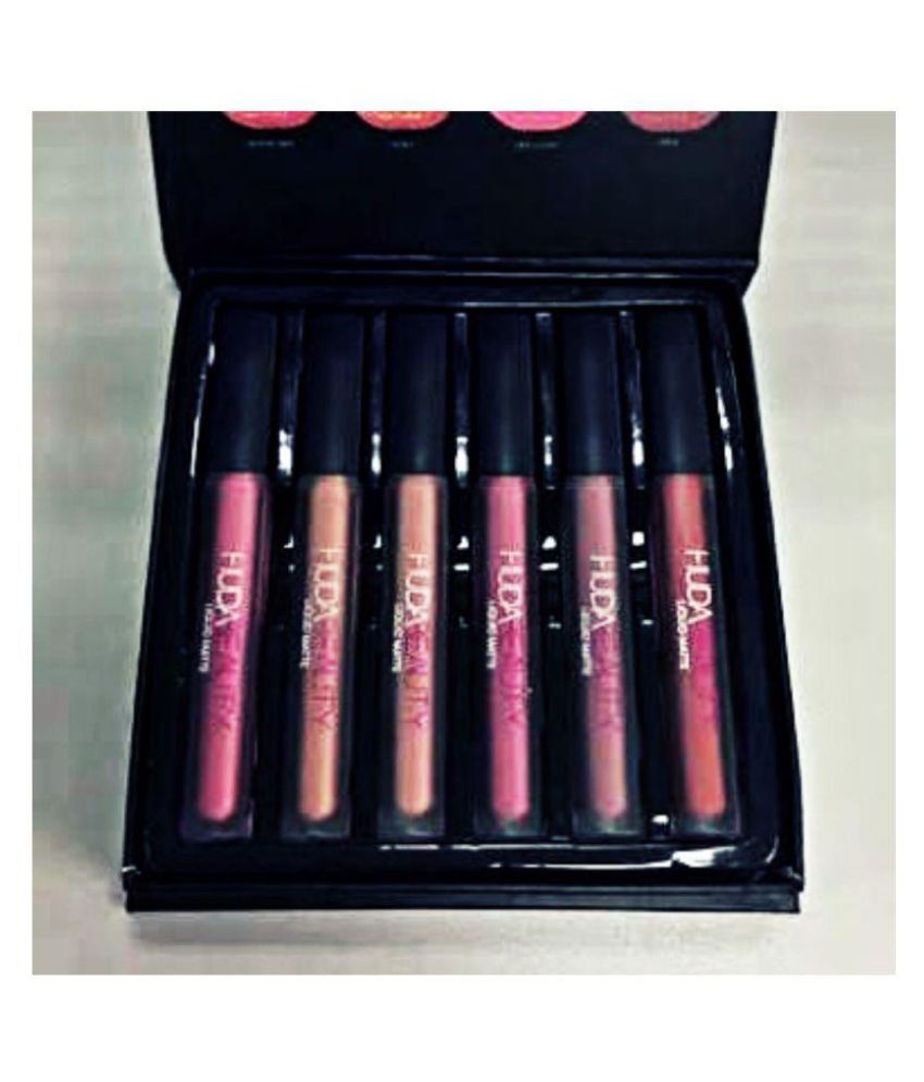 huda beauty lipstick set of 6