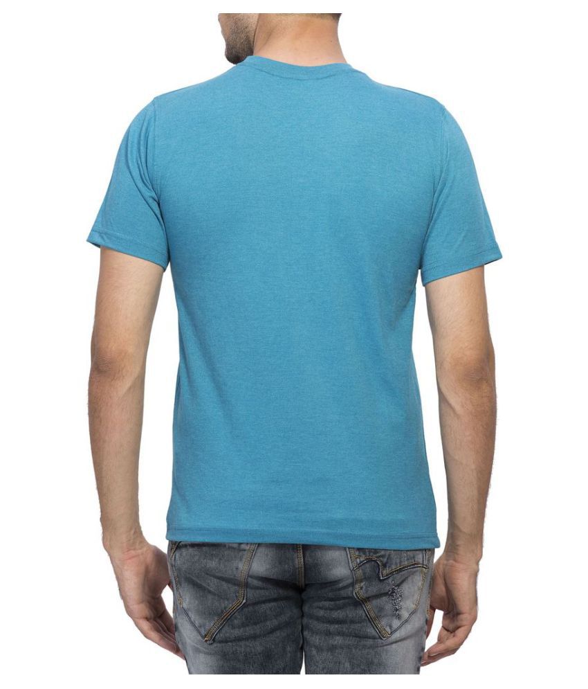 clifton Turquoise V-Neck T-Shirt - Buy clifton Turquoise V-Neck T-Shirt