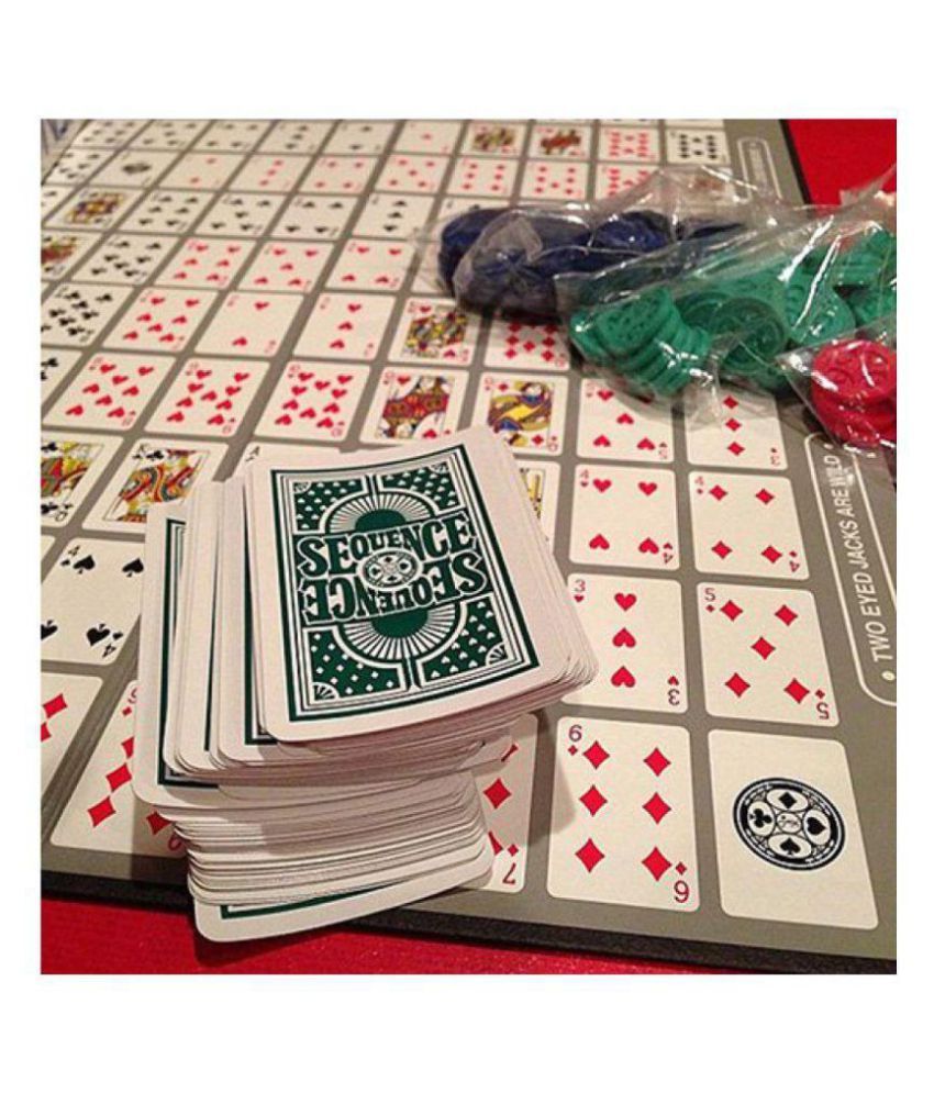 SAJANI Awesome Family Card Board Game Sequence Board Game Buy SAJANI