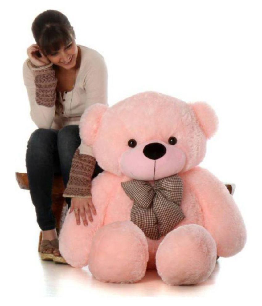 pink teddy bear 5 feet