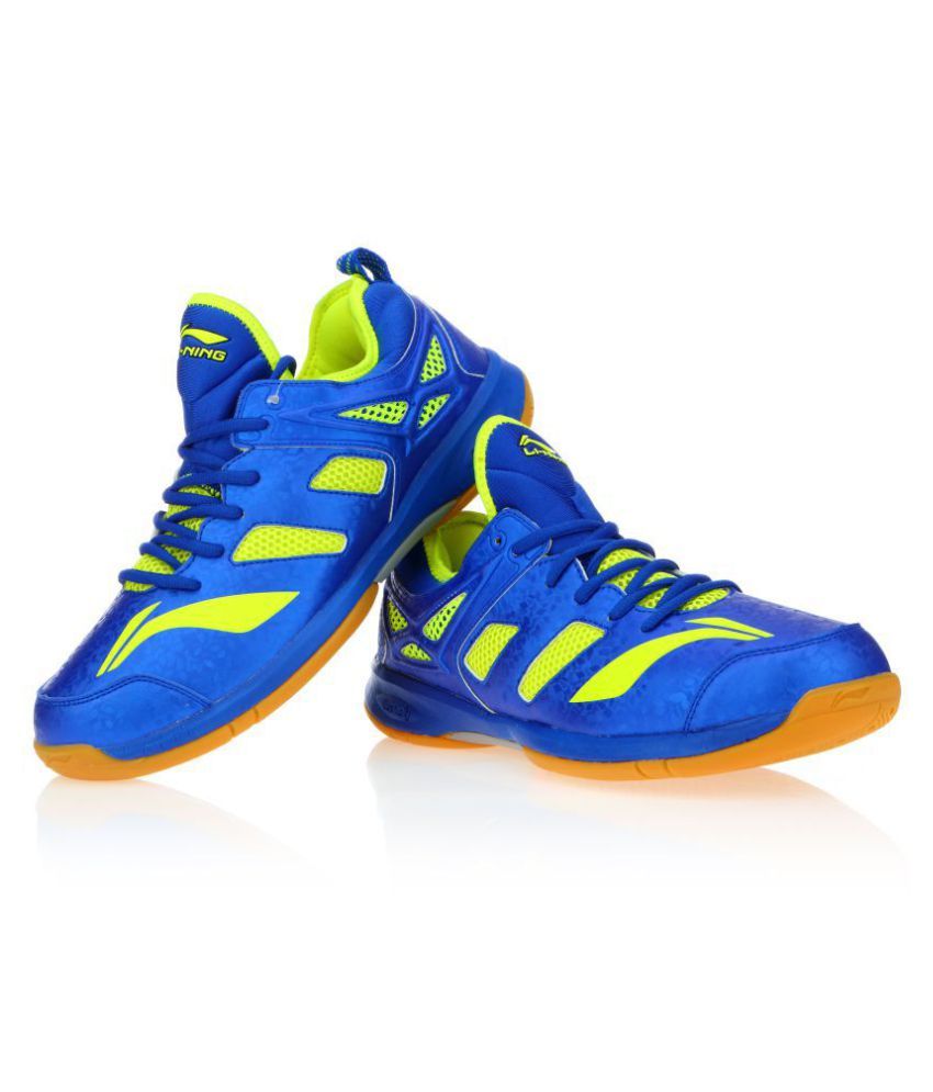 Li-Ning BRIO Blue Indoor Court Shoes 