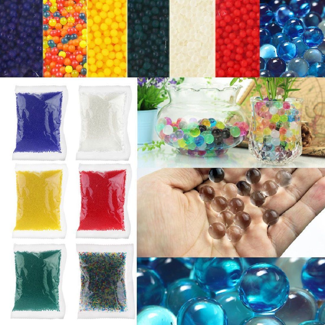 Magic Water Pearls Beads Jelly For Home Office Party And Wedding