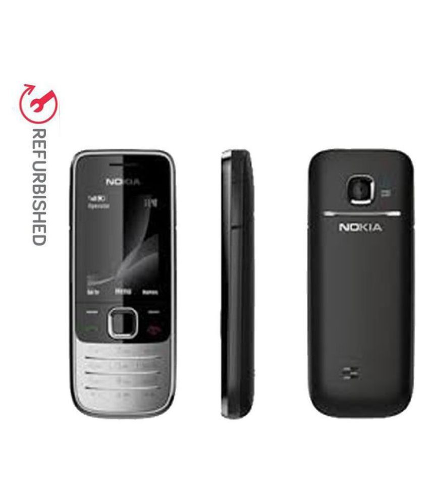 REFURBISHED Nokia 2730 Classic 256 MB Black(With compatible battery & charger)