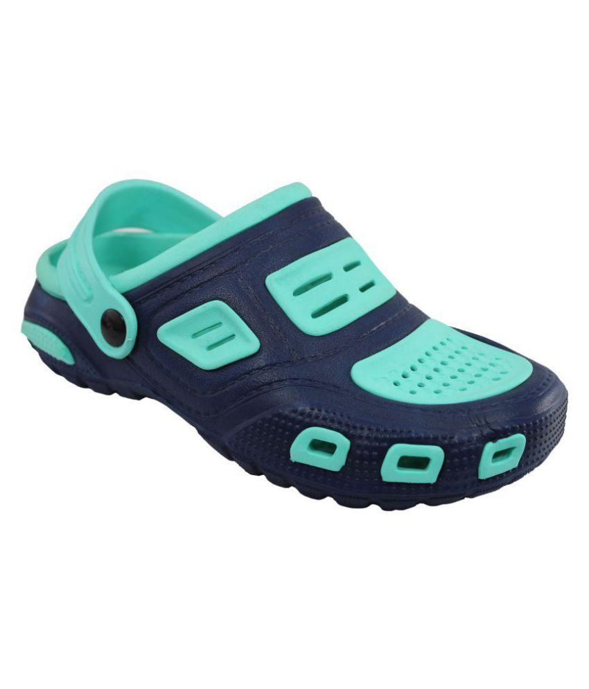 Footsteps Clogs Navy Toe covered flip flop Price in India- Buy ...