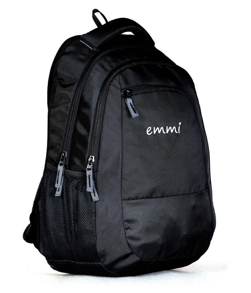 EMMI BAGS Black Tenaris Backpack - Buy EMMI BAGS Black Tenaris Backpack ...