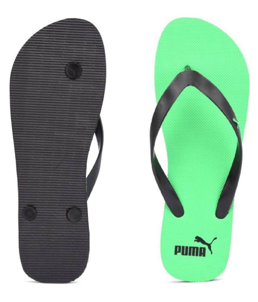 Buy Puma Odius DP Flip Flops Green 