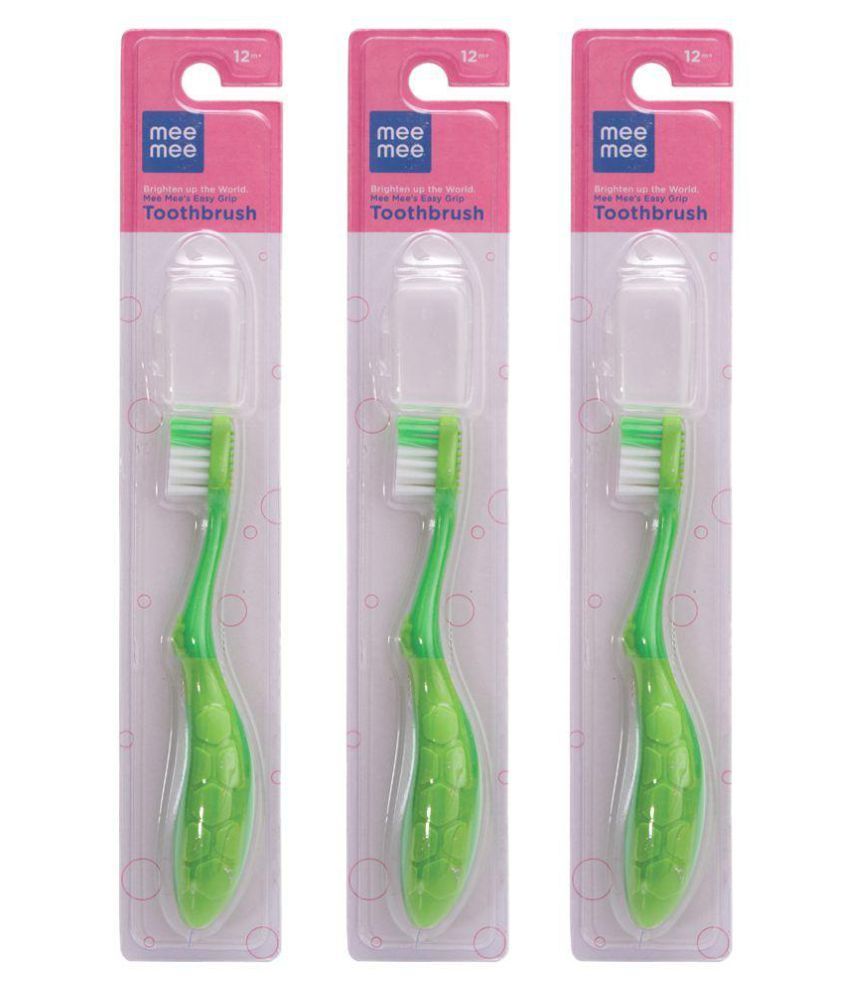 Mee Mee Green Baby Toothbrush ( 3 pcs ) Buy Mee Mee Green