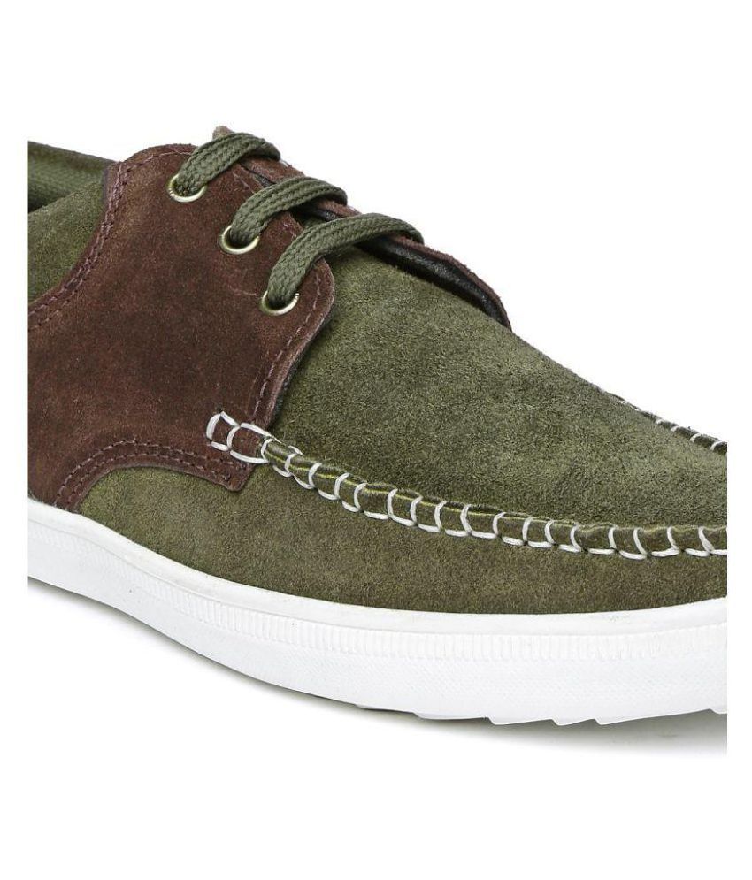 Provogue Sneakers Olive Casual Shoes Buy Provogue Sneakers Olive