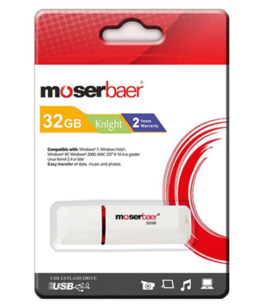 Moserbaer 32GB USB 2.0 Fancy Pendrive Single - Buy Moserbaer 32GB USB 2 ...