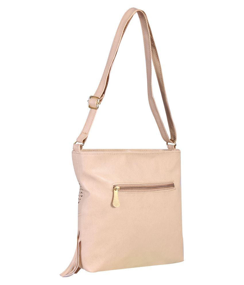 light pink leather purse