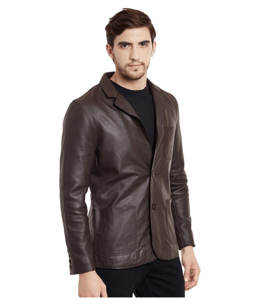 leather jacket snapdeal