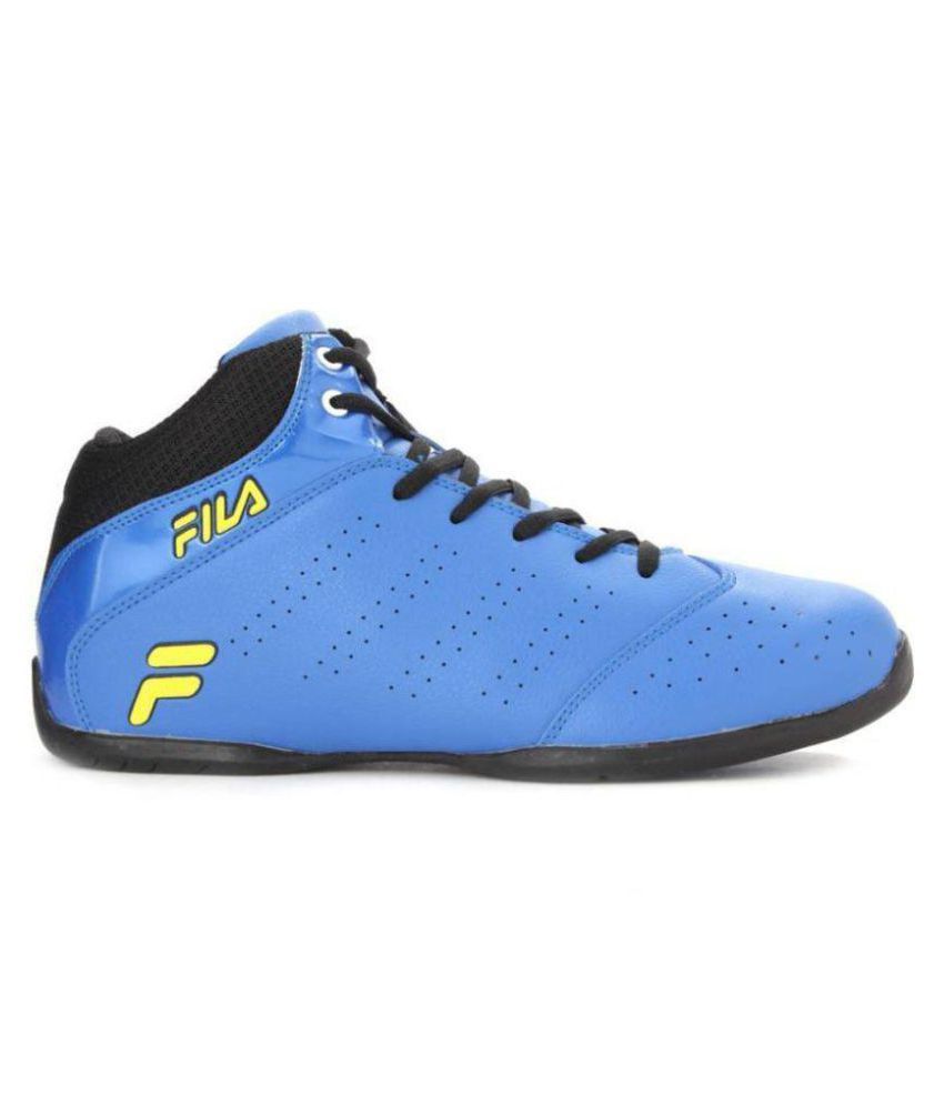 blue fila sneakers