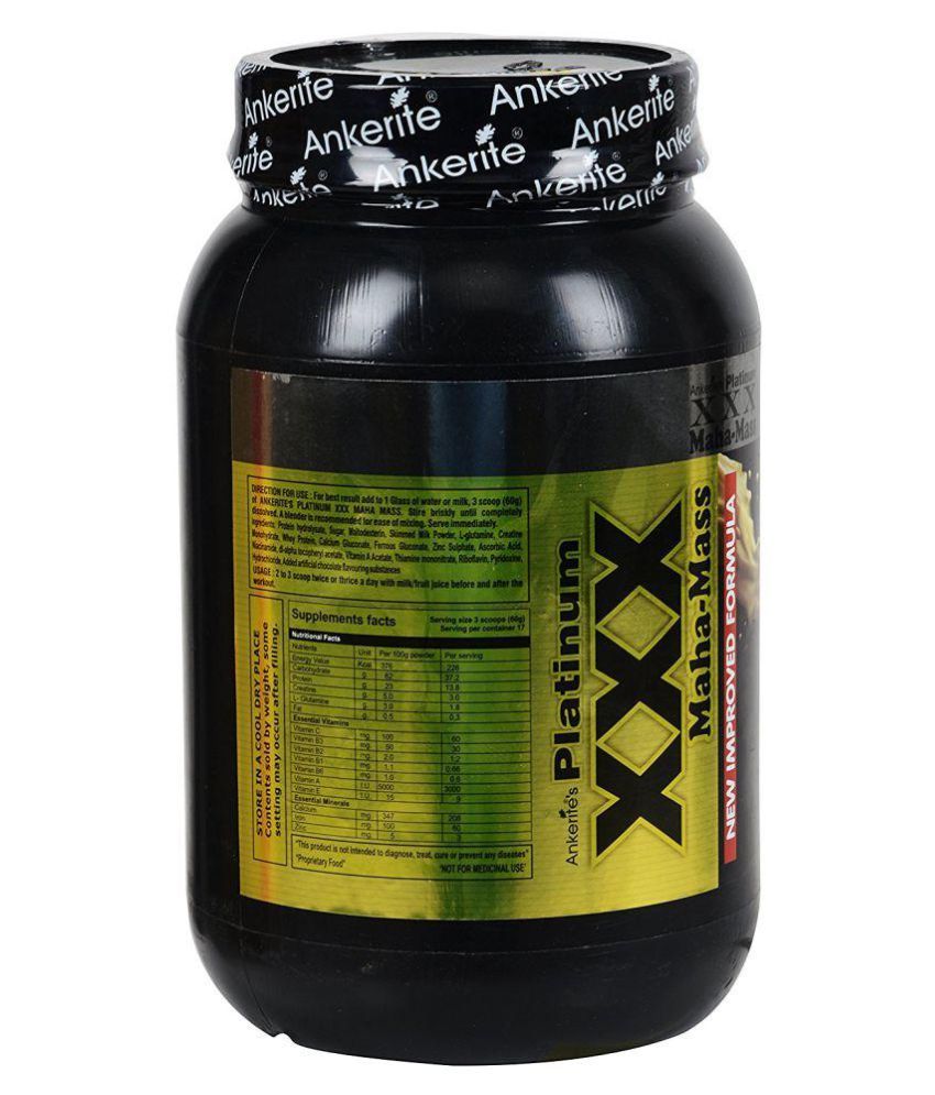 Ankerite Platinum Xxx Maha Mass 1200 Gm Mass Gainer Powder Buy Ankerite Platinum Xxx Maha Mass 3123