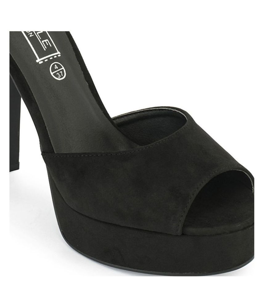 truffle collection block heels