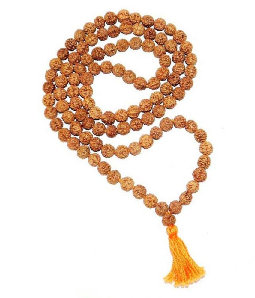     			Shivoham 6 Mukhi Rudraksha Wood Mala 6 Face Rudraksha