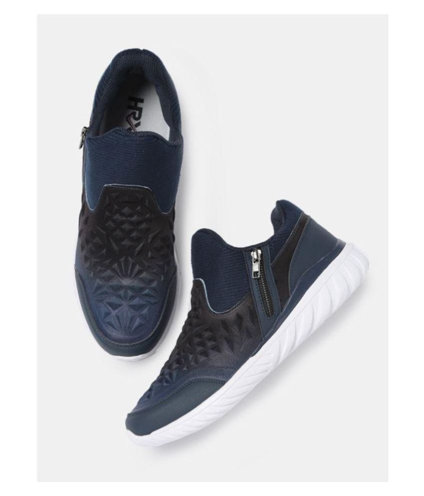 HRX Sneakers Navy Casual Shoes - Buy HRX Sneakers Navy Casual Shoes ...