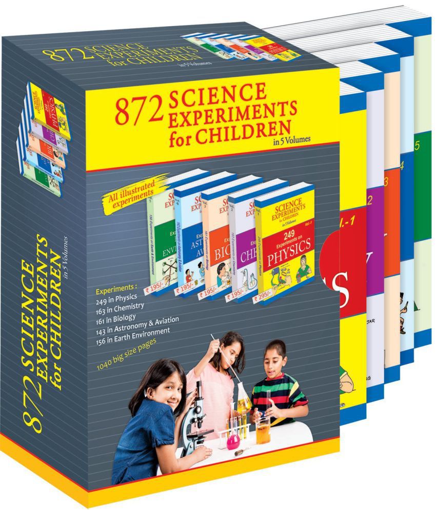     			872 Science Experiments For Children( In 5 Volumes)