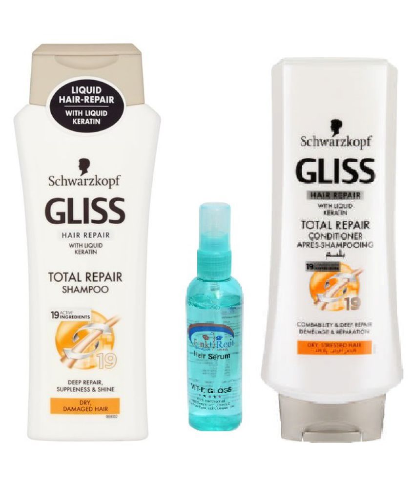 Schwarzkopf Gliss Total Repair Conditioner, Gliss Total ...