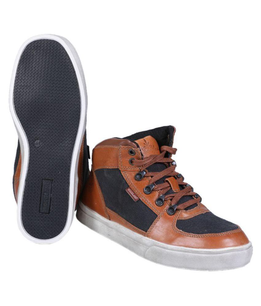 woodland tan boots