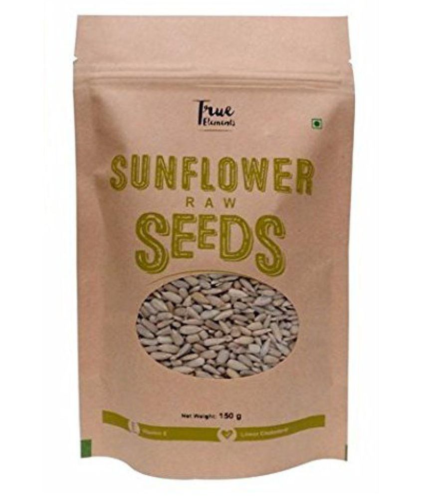 True Elements Regular Sunflower Seeds Raw seed 450 gm Pack of 3 Buy