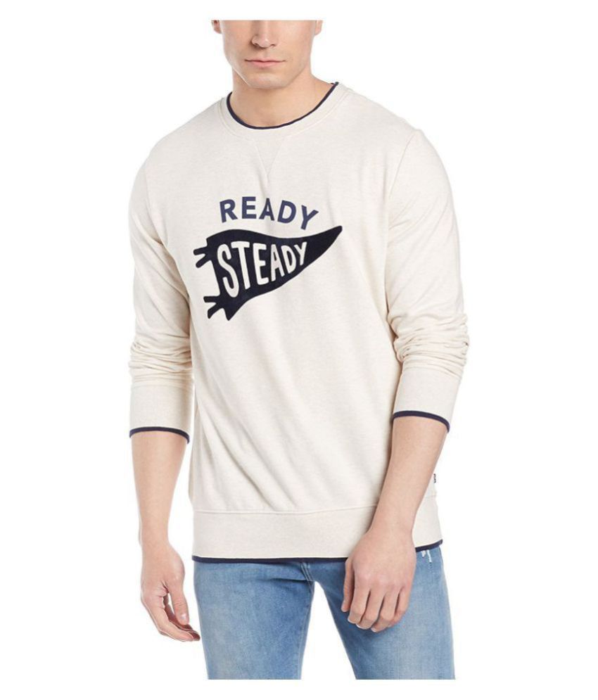 levis white sweatshirt womens