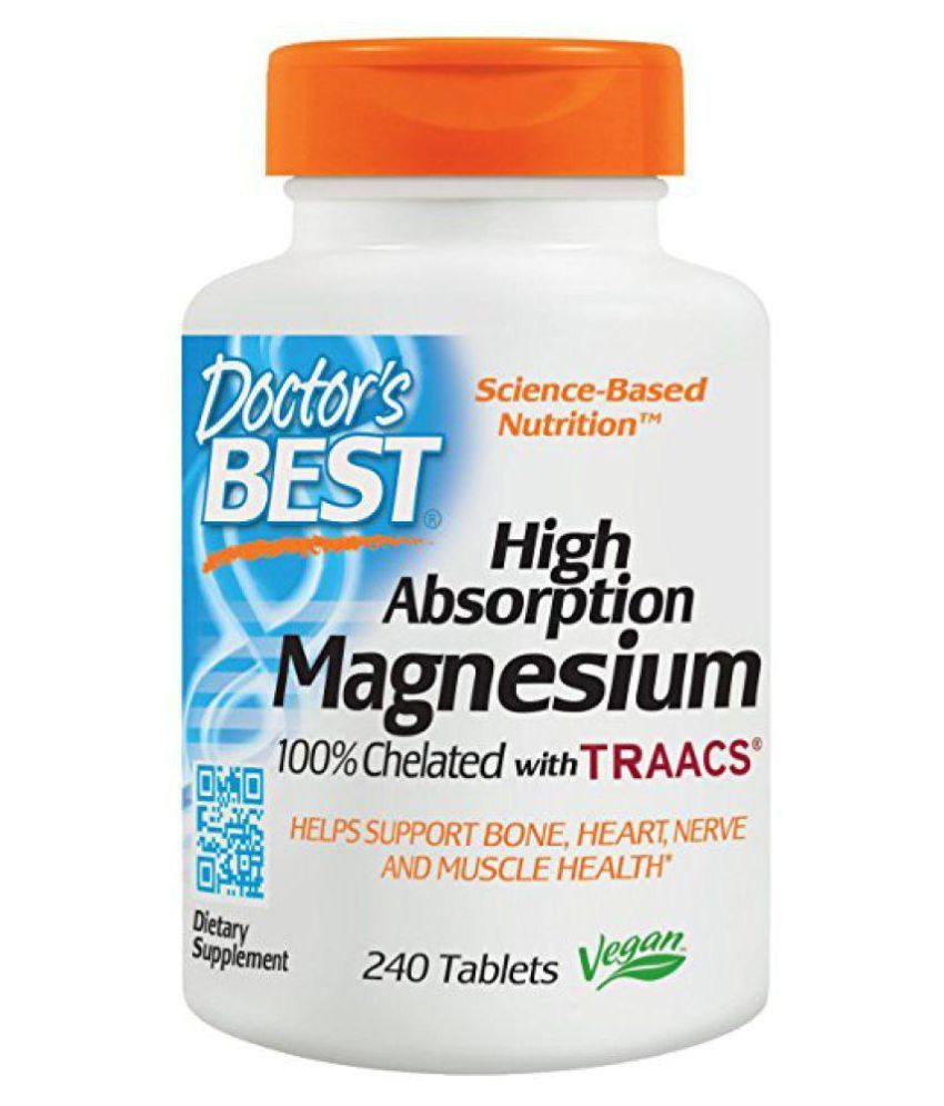 Doctor's Best Absorption Magnesium Glycinate Lysinate Tablets 1 gm: Buy