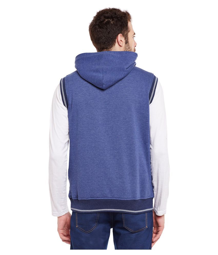 blue v neck sweatshirt