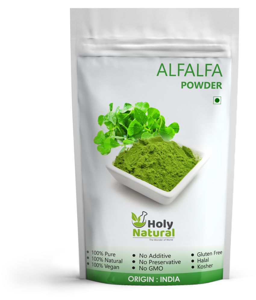 Holy Natural Alfalfa Powder 50 gm Buy Holy Natural Alfalfa Powder 50