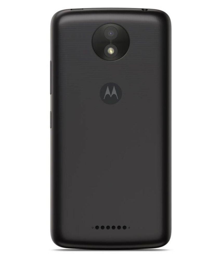 Motorola MOTO C PLUS BLACK ( 16GB , 2 GB ) Black Mobile