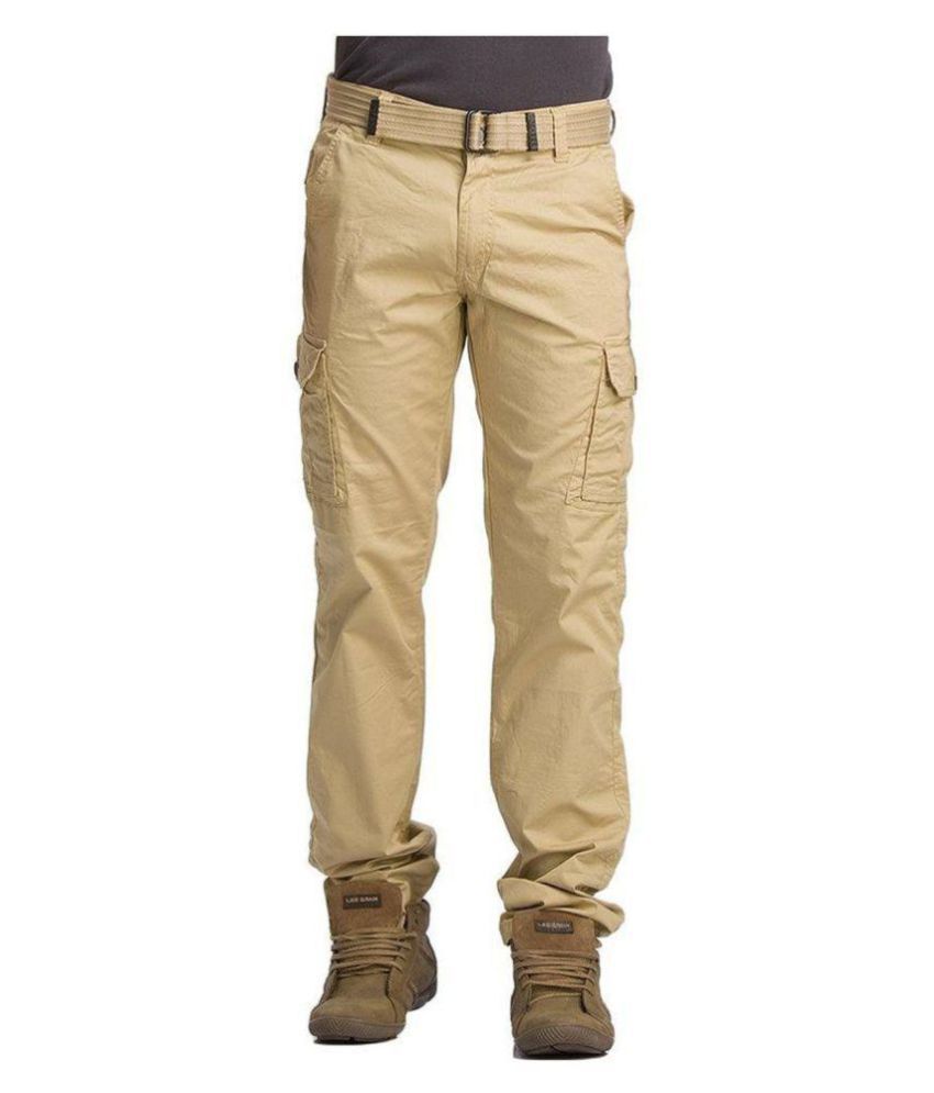 Khakhi Color Cargo Pants for Men - Buy Khakhi Color Cargo Pants for Men ...