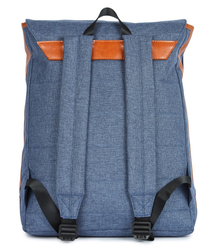 Modish Blue Canvas All Purpose Backpack - Buy Modish Blue Canvas All ...